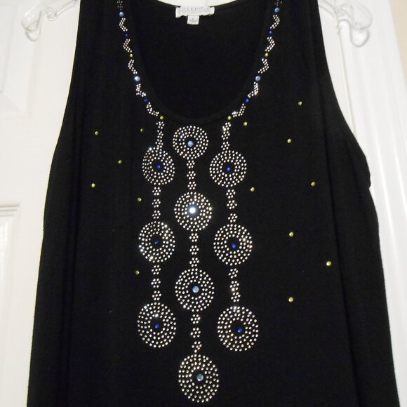 Joseph A Sleeveless A-Line Maxi Dress SUMMER TRAVEL DRESS - Picture 4 of 4